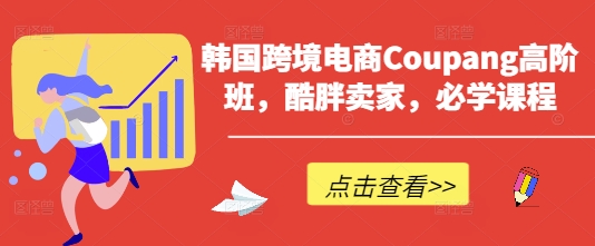 韩国跨境电商Coupang高阶班，酷胖卖家，必学课程网赚项目-副业赚钱-互联网创业-资源整合小白搞钱网,分享免费网赚项目,网创资源,视频教程,网络资源的休闲小站